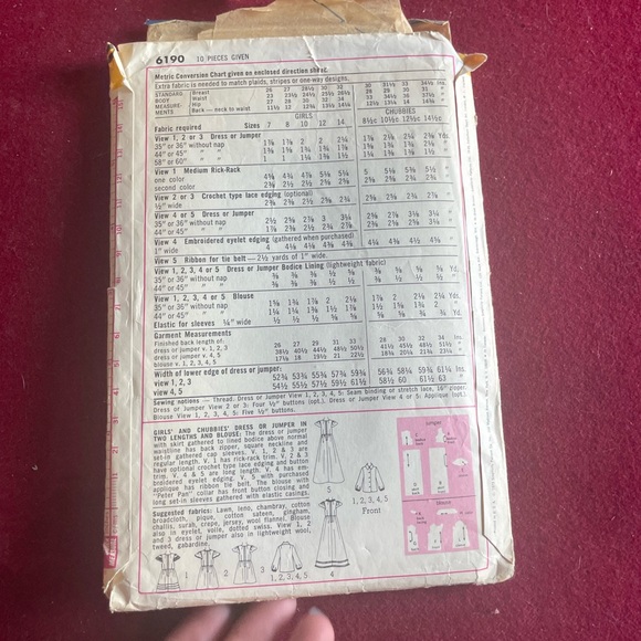 sewing pattern - Picture 3 of 5